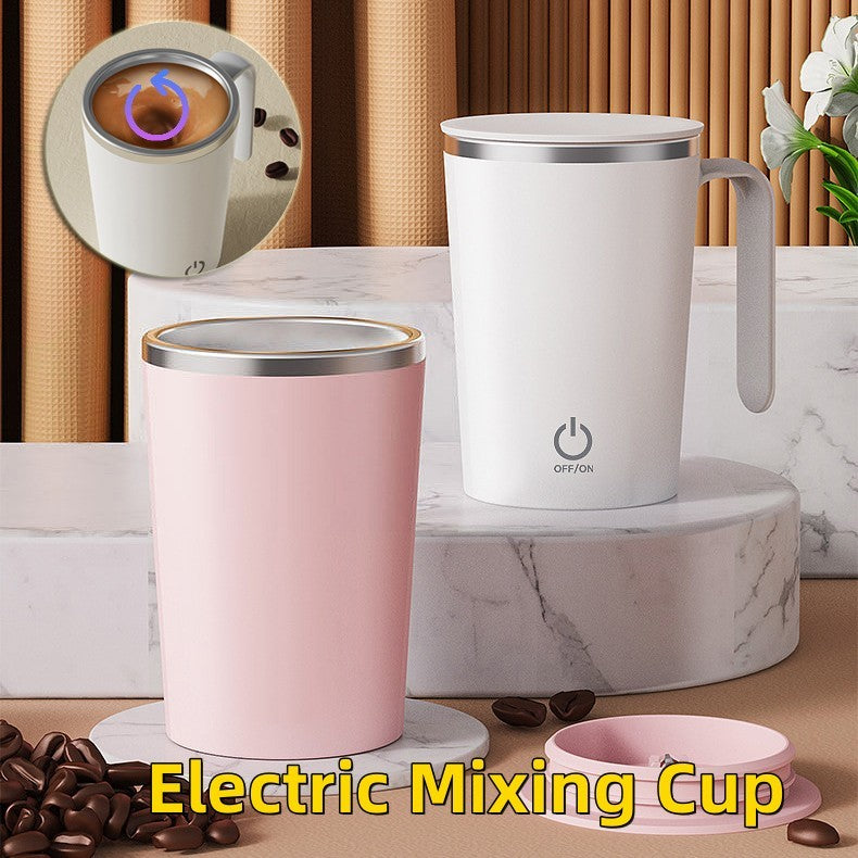 Electric Mixing Coffee Cup