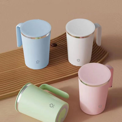 Electric Mixing Coffee Cup