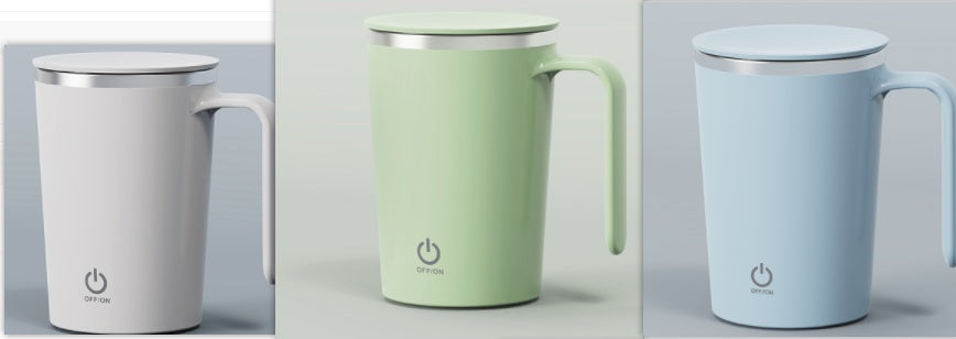 Electric Mixing Coffee Cup